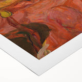 Expressionist Woman in Pink – Bold Figurative Wall Art