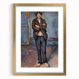 Impressionism Wall Art: Standing Peasant by Paul Cézanne Prints