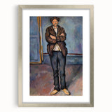 Impressionism Wall Art: Standing Peasant by Paul Cézanne Prints
