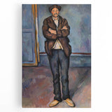 Impressionism Wall Art: Standing Peasant by Paul Cézanne Prints