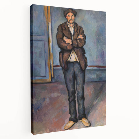 Impressionism Wall Art: Standing Peasant by Paul Cézanne Prints