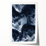 Vibrant rolled print showcasing a stunning landscape view of caves, featuring rich colors and intricate details, perfect for home decor or art enthusiasts.