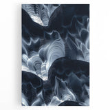 Stretched canvas artwork depicting a vibrant cave landscape with rich earth tones and intricate details, perfect for enhancing home decor and showcasing nature's beauty.