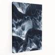 Stretched canvas artwork showcasing a vibrant landscape with intricate cave formations, ideal for enhancing home decor, featuring earthy tones and natural textures.