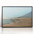 Impressionist Beach Wall Art - Degas Low Tide Seascape, Framed Print