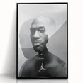 Modern Monochrome Pop Art Wall Art – Bold Black, White, Gray Canvas