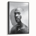 Modern Monochrome Pop Art Wall Art – Bold Black, White, Gray Canvas