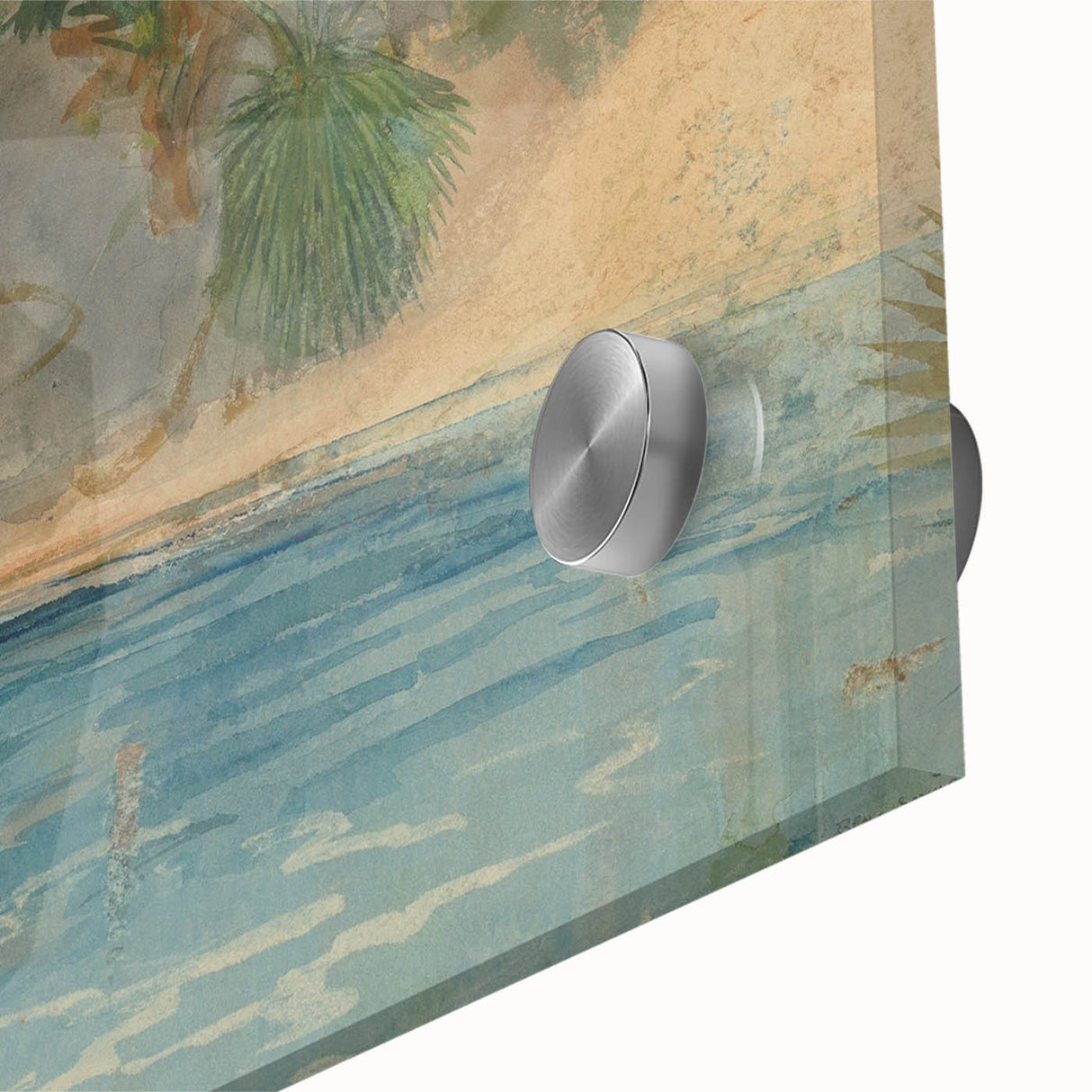 Realism Art Print - Blue Spring, Florida by Winslow Homer Canvas Art