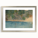 Realism Art Print - Blue Spring, Florida by Winslow Homer Canvas Art
