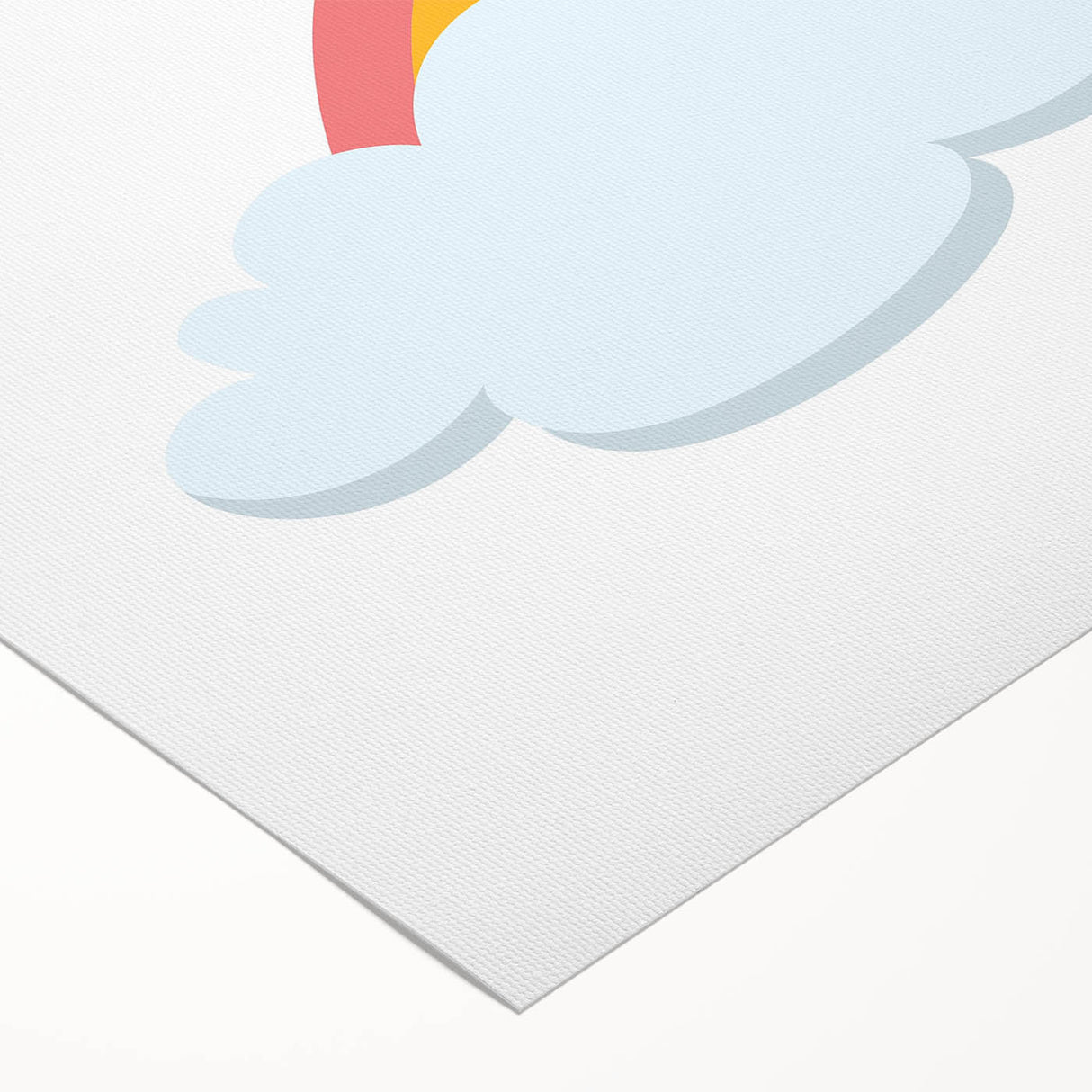 Play Rainbow Wall Art - Kids Inspirational Playroom Decor