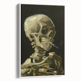 Extra large framed canvas of vintage Van Gogh poster art with vibrant colors on a black background.