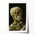 Extra large rolled canvas print of Van Gogh-inspired floral art in vibrant colors, suitable for art wall dining room.