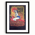 Red Hot Chili Peppers Nirvana Concert Poster | Vintage Rock Art