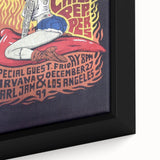 Red Hot Chili Peppers Nirvana Concert Poster | Vintage Rock Art