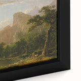 Romanticism Art Landscape - Famous Romantic Era Canvas Print
