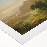 Romanticism Art Landscape - Famous Romantic Era Canvas Print