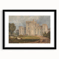 Romanticism Art of Hampton Court - Classic Romantic Era Canvas