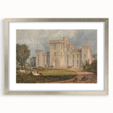 Romanticism Art of Hampton Court - Classic Romantic Era Canvas