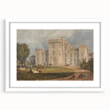 Romanticism Art of Hampton Court - Classic Romantic Era Canvas