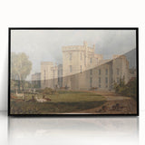 Romanticism Art of Hampton Court - Classic Romantic Era Canvas