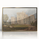 Romanticism Art of Hampton Court - Classic Romantic Era Canvas