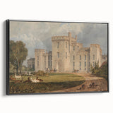 Romanticism Art of Hampton Court - Classic Romantic Era Canvas