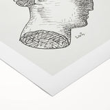 Expressionist Art - "Woman" by Leo Gestel - Abstract Minimalist Style