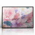 Romantic Floral Elegance - Modern Living Room Canvas Wall Art
