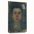 Expressionist Portrait of a Woman – Abstract Figurative Wall Art