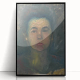 Expressionist Portrait of a Woman – Abstract Figurative Wall Art