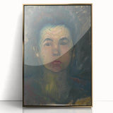 Expressionist Portrait of a Woman – Abstract Figurative Wall Art
