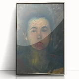 Expressionist Portrait of a Woman – Abstract Figurative Wall Art