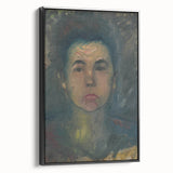 Expressionist Portrait of a Woman – Abstract Figurative Wall Art