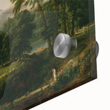 Pastoral Landscape Canvas - Romanticism Art by Thomas Cole