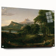 Pastoral Landscape Canvas - Romanticism Art by Thomas Cole