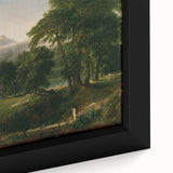Pastoral Landscape Canvas - Romanticism Art by Thomas Cole
