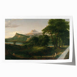 Pastoral Landscape Canvas - Romanticism Art by Thomas Cole