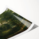 Pastoral Landscape Canvas - Romanticism Art by Thomas Cole