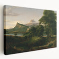 Pastoral Landscape Canvas - Romanticism Art by Thomas Cole