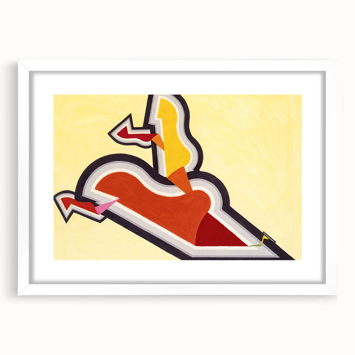 Modern Wall Art - Study in Rhythm by Joseph Schillinger - Bold Geometric Decor