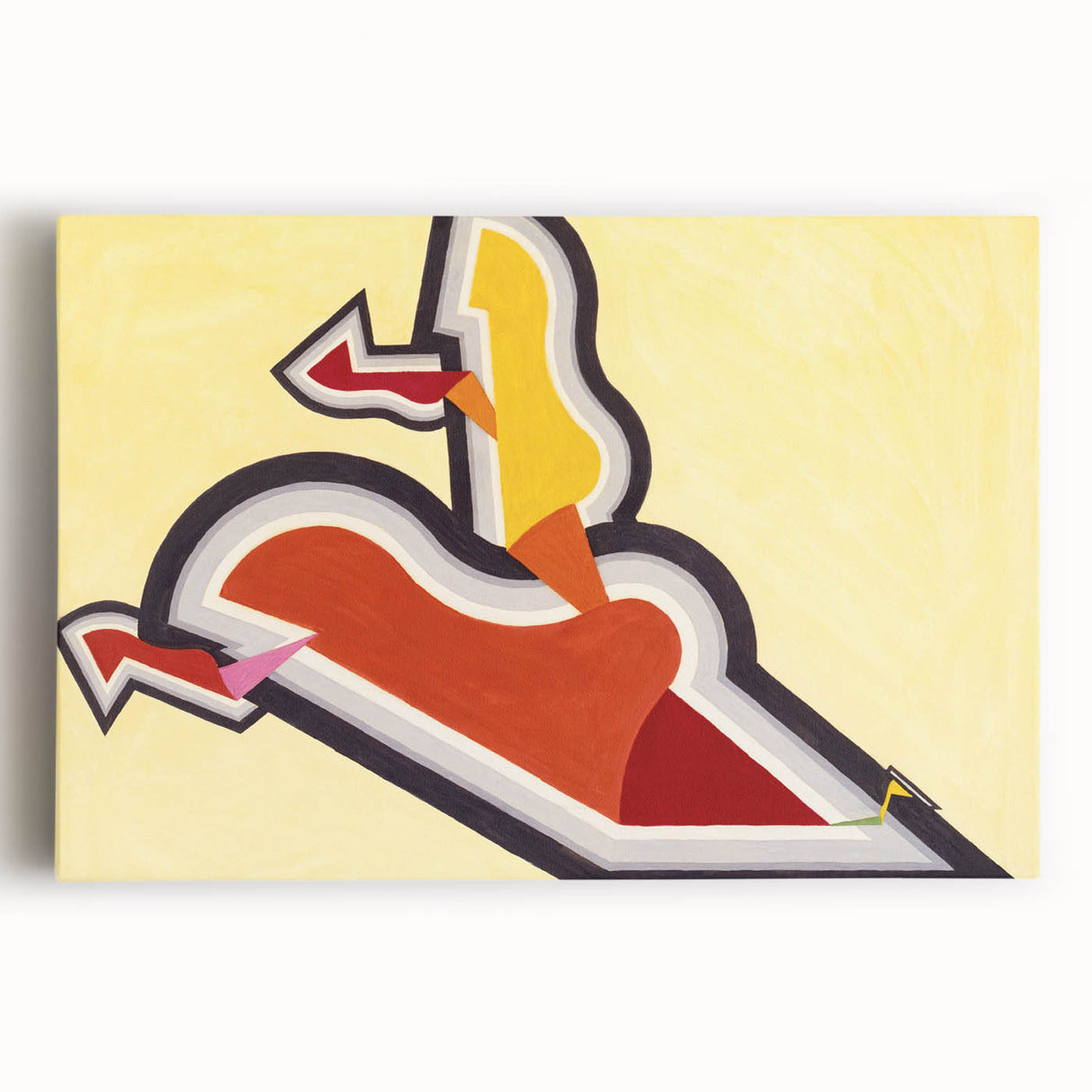 Modern Wall Art - Study in Rhythm by Joseph Schillinger - Bold Geometric Decor