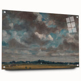 Romantic Landscape with Clouds - John Constable Canvas Print