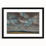 Romantic Landscape with Clouds - John Constable Canvas Print
