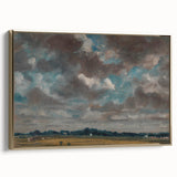 Romantic Landscape with Clouds - John Constable Canvas Print