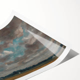 Romantic Landscape with Clouds - John Constable Canvas Print