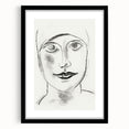Expressionist Art - "Woman's Head" by Leo Gestel - Charcoal Portrait