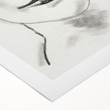 Expressionist Art - "Woman's Head" by Leo Gestel - Charcoal Portrait