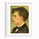 Impressionism Wall Art: Portrait of Georges Rivière by Renoir Prints