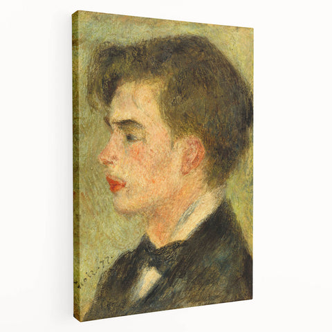 Impressionism Wall Art: Portrait of Georges Rivière by Renoir Prints