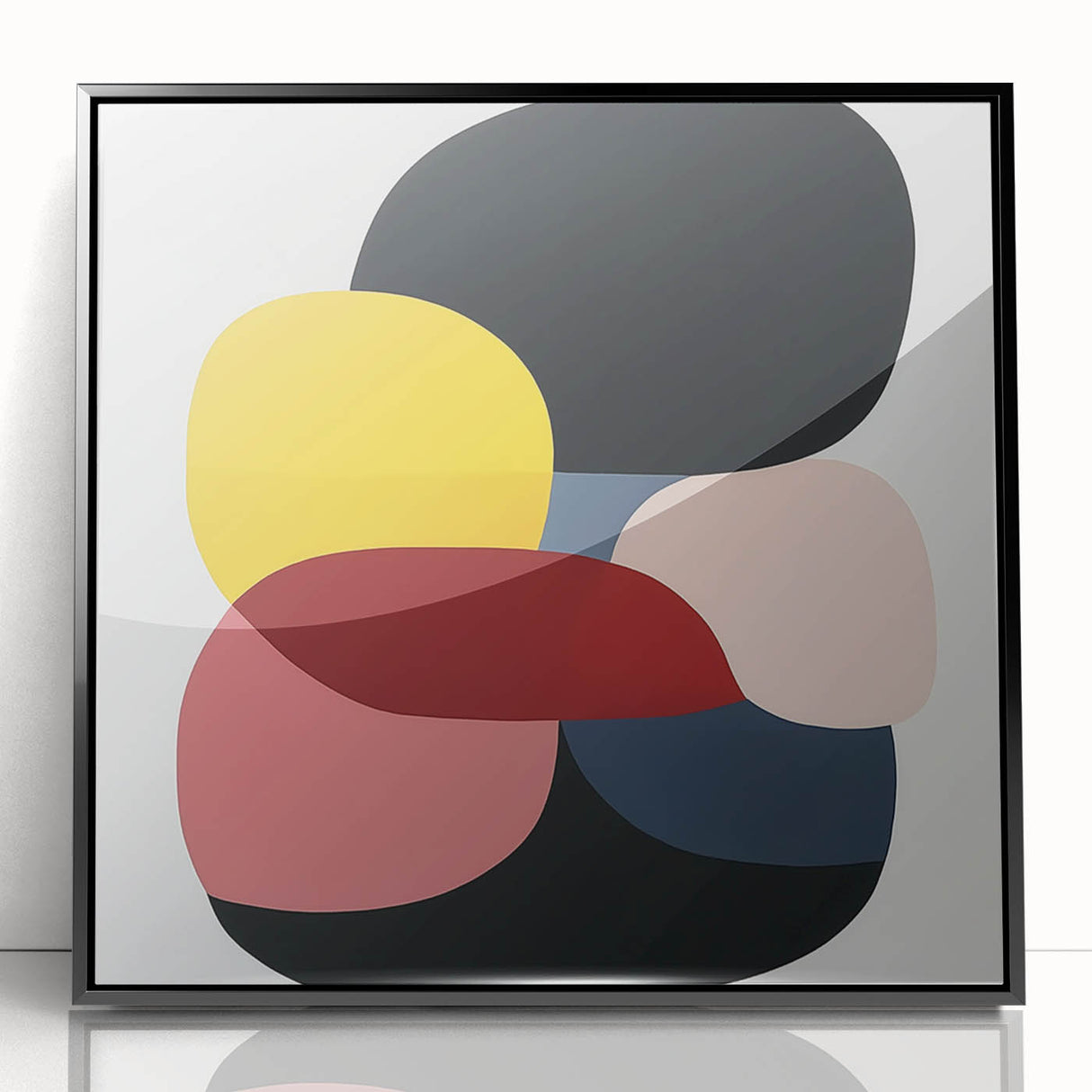 Colorful Abstract Wall Art – Vibrant Modern Color Block Design